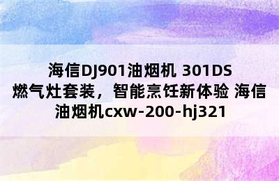 海信DJ901油烟机+301DS燃气灶套装，智能烹饪新体验 海信油烟机cxw-200-hj321